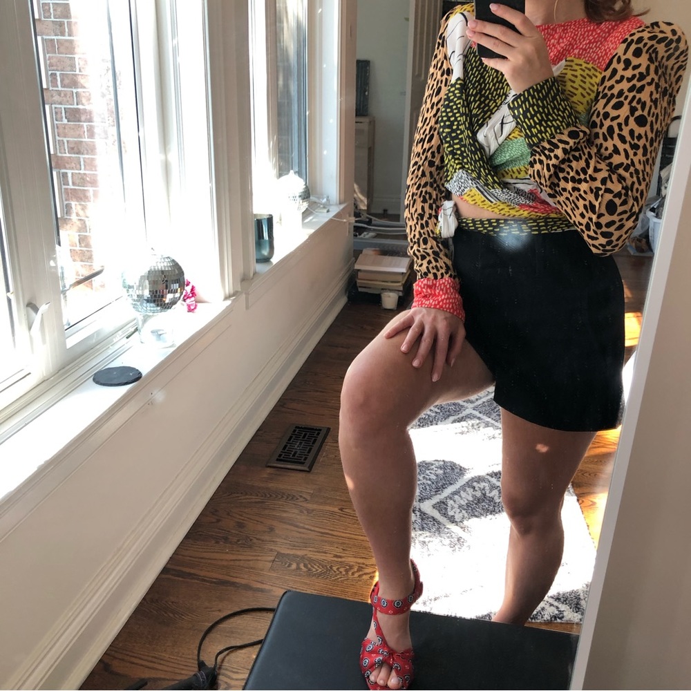 Anthropologie Colourful Blouse